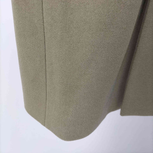 エマクローズ EMMA CLOTHES オーバーサイズメルトンロングダブルチェスターコート メンズ JPN:S