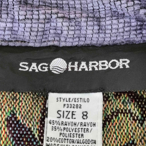 サグハーバー SAG HARBOR 90S ゴブラン織りノーカラージャケット メンズ 8