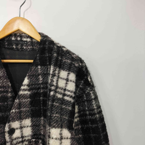 ザラ ZARA チェック柄オーバーシャツ メンズ import:L