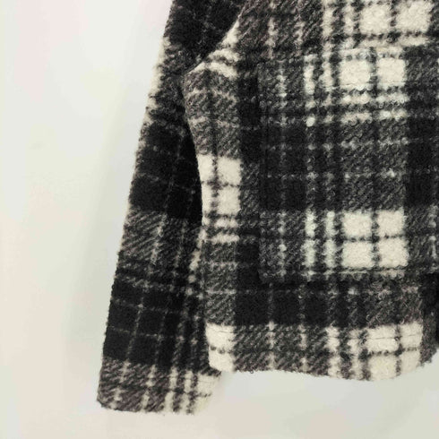 ザラ ZARA チェック柄オーバーシャツ メンズ import:L