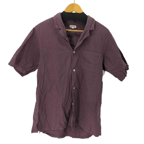 スティーブンアラン Steven Alan OVERDYE TRD/OPENCOLLAR SSL シャツ メンズ JPN:L