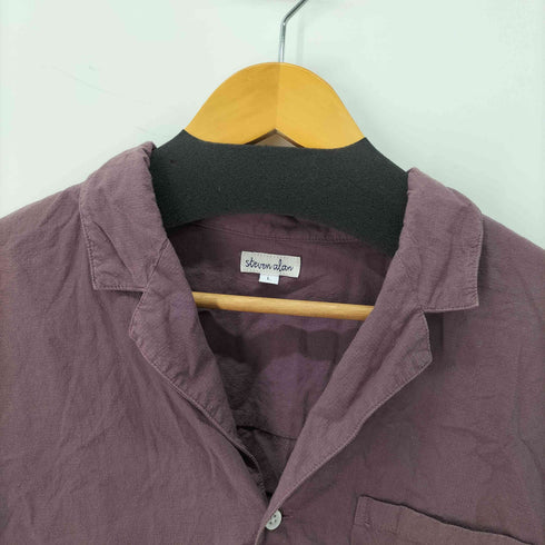 スティーブンアラン Steven Alan OVERDYE TRD/OPENCOLLAR SSL シャツ メンズ JPN:L