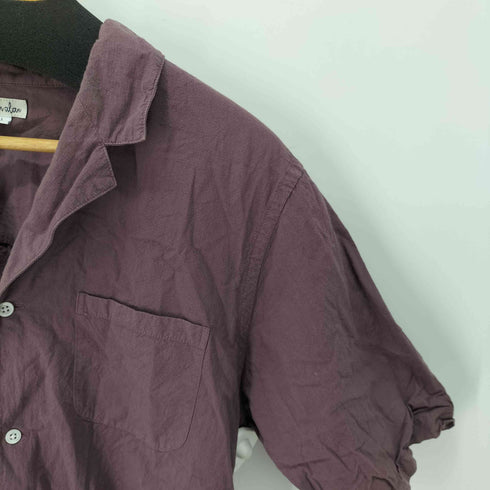 スティーブンアラン Steven Alan OVERDYE TRD/OPENCOLLAR SSL シャツ メンズ JPN:L