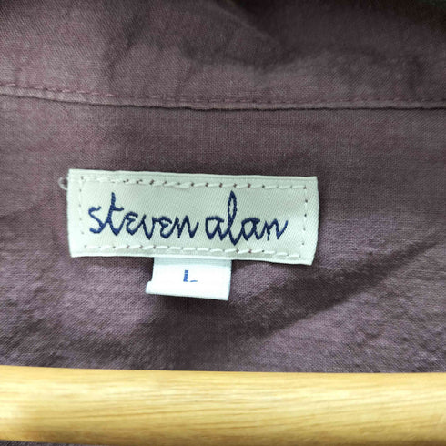 スティーブンアラン Steven Alan OVERDYE TRD/OPENCOLLAR SSL シャツ メンズ JPN:L