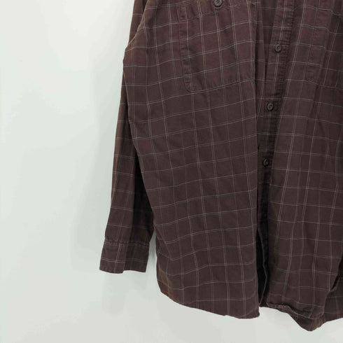 パタゴニア patagonia 2002年製 オーガニックコットン フランネルチェックL/Sシャツ メンズ import:XL