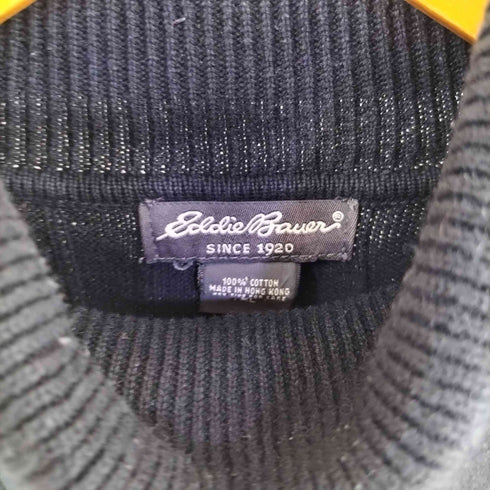 エディーバウアー Eddie Bauer コットン タートルネックニット メンズ import:XL