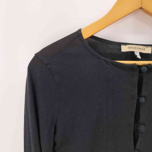 シーバイクロエ SEE BY CHLOE レーヨン混 カーディガン レディース us2
