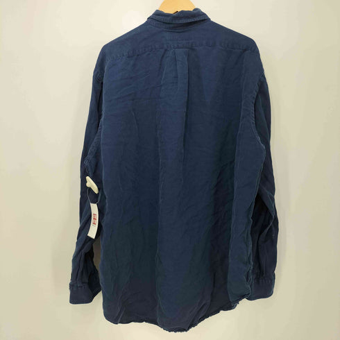 ラルフローレン RALPH LAUREN 90S ポニー刺繍 ボタンダウンL/Sシャツ メンズ import:XL