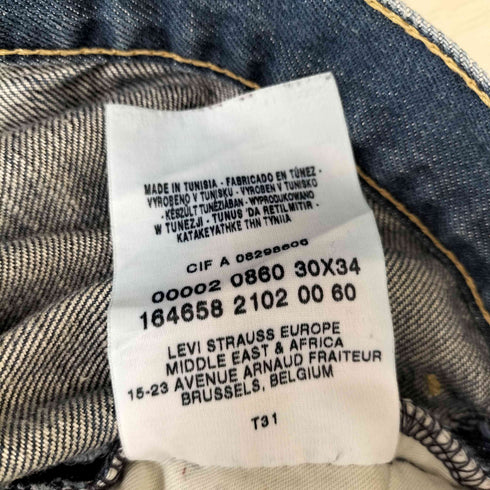 リーバイス Levis エンジニアード 立体裁断 デニムパンツ メンズ 30×34
