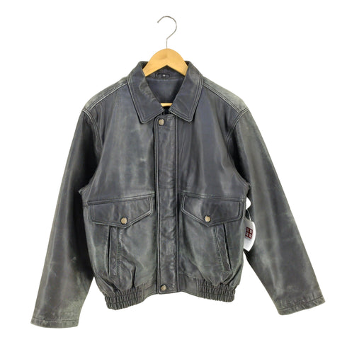 STATUE OF LIB ERTY NEW YORK 裏地キルティング レザージャケット メンズ import:M