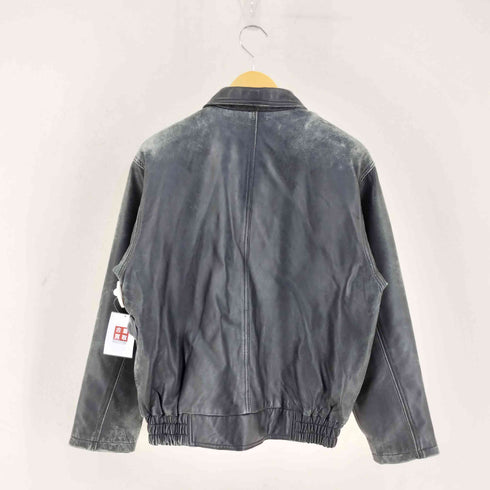 STATUE OF LIB ERTY NEW YORK 裏地キルティング レザージャケット メンズ import:M