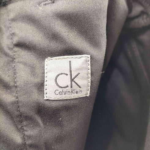 カルバンクライン CALVIN KLEIN ウール混ローライズストレートパンツ メンズ 31