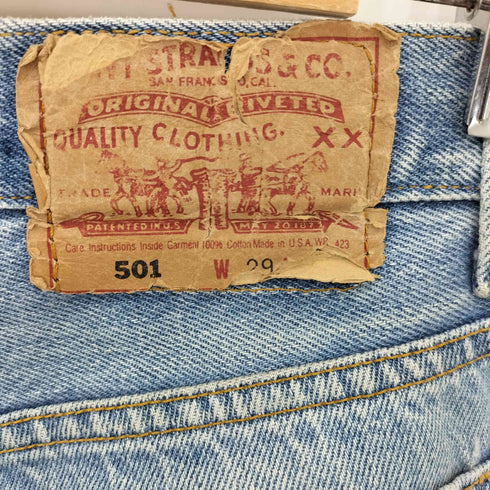 リーバイス Levis 90s ボタン裏552 サンアンジェロ工場製 ボタンフライデニムパンツ メンズ W29