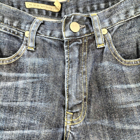 ラルフローレン RALPH LAUREN RL SLIM BOYFRIEND テーパードデニムパンツ レディース US:26-27