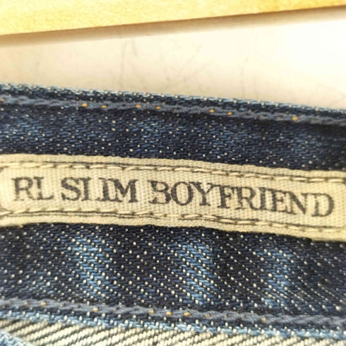 ラルフローレン RALPH LAUREN RL SLIM BOYFRIEND テーパードデニムパンツ レディース US:26-27