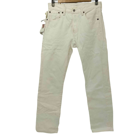 リーバイス Levis 00S 501 ホワイトストレートデニムパンツ レディース 29×30
