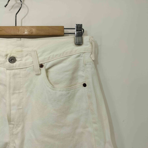 リーバイス Levis 00S 501 ホワイトストレートデニムパンツ レディース 29×30