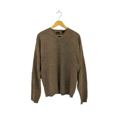 ギャップ Gap 00s OLD ラムウール Vネック ニット セーター メンズ L