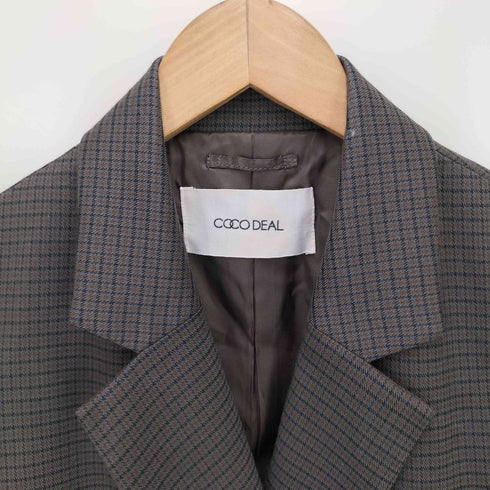 ココディール COCO DEAL 25AW ロングダブルジャケット レディース JPN:2