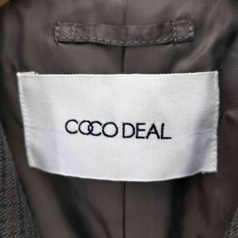 ココディール COCO DEAL 25AW ロングダブルジャケット レディース JPN:2