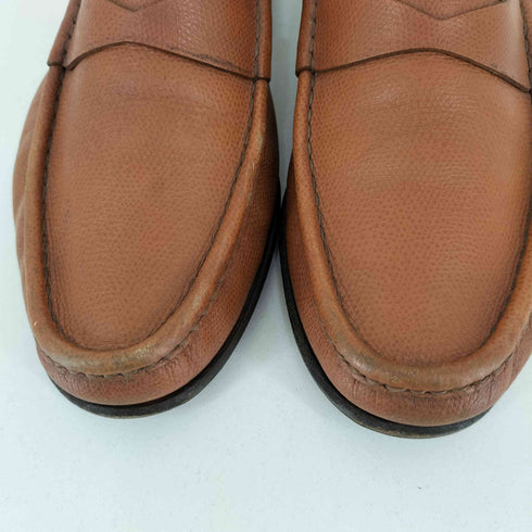エルメネジルドゼニア Ermenegildo Zegna イタリア製 レザー コインローファー メンズ 8 D