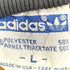 アディダス adidas 70s USA製 トレフォイルロゴ 刺繍 3ストライプ トラックジャケット メンズ import:L