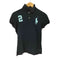 ラルフローレン RALPH LAUREN THE SKINNY POLO ビックポニー ナンバリング ポロシャツ レディース JPN:L