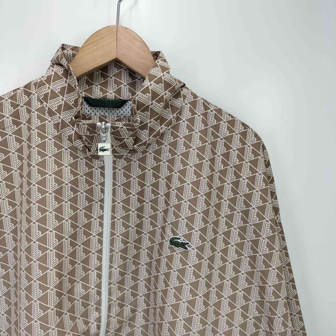 ラコステ LACOSTE バックプリントモノグラムトラックジャケット メンズ import:M