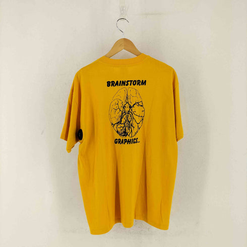 ヘインズ Hanes 脳 両面プリント Tシャツ メンズ import:XL