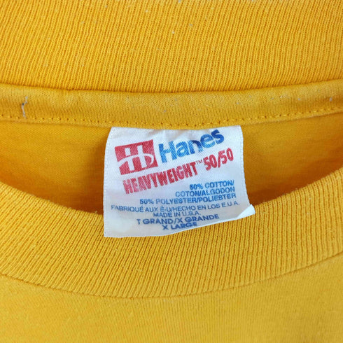 ヘインズ Hanes 脳 両面プリント Tシャツ メンズ import:XL