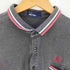 フレッドペリー FRED PERRY 七分丈 鹿の子ポロシャツ メンズ import:L