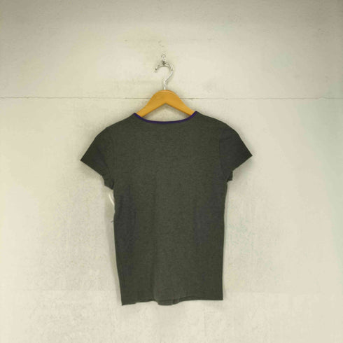 ラルフローレン RALPH LAUREN エンブレムワッペン S/S Tシャツ レディース import:M