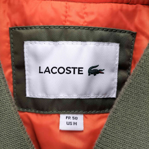 ラコステ LACOSTE 撥水ボンバージャケット メンズ import:M