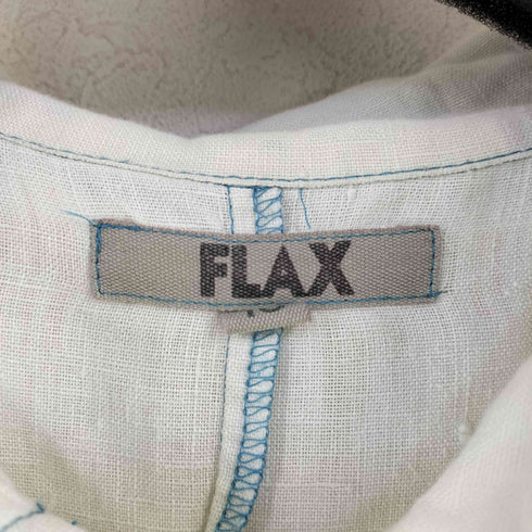 フラックス FLAX リネン シャツジャケット レディース 1G