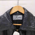 Frondini Fashions パッチワーク デザイン ジップアップ レザー ブルゾン ジャケット メンズ import:M