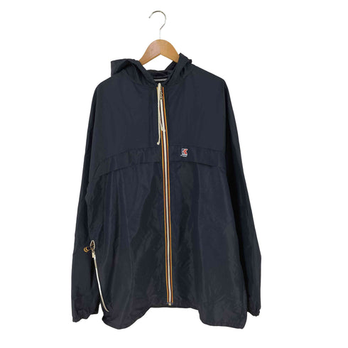 ケーウェイ K-WAY ロゴプリント フーデッドジャケット メンズ