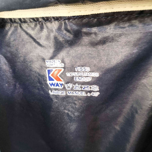 ケーウェイ K-WAY ロゴプリント フーデッドジャケット メンズ