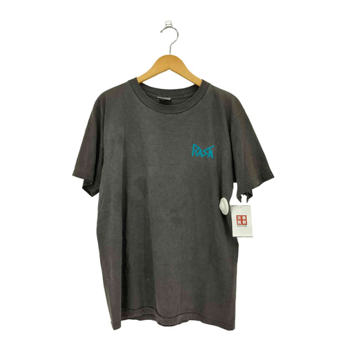 オニータ ONEITA 80-90s USA製 RASTA ラスタ 袖裾シングル 両面プリント クルーネック半袖Tシャツ カットソー メンズ L