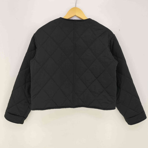 ティーナジョジュン TINA:JOJUN Fur collar quilted jacket ファーカラーキルティングジャケット レディース JPN:M