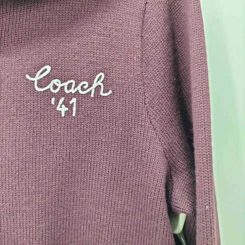 コーチ COACH チア ジップ アップ カーディガン レディース import:S