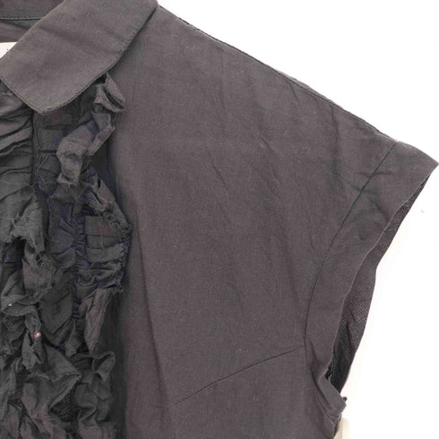 anuke Sleeveless Frill Blouse レディース FREE