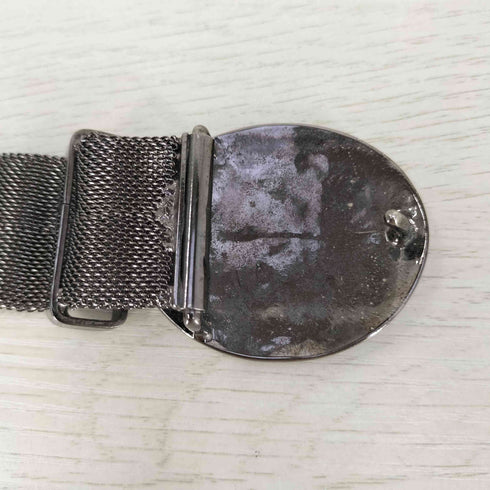 ヴィヴィアンウエストウッド Vivienne Westwood オーブロゴバックル メタルメッシュベルト メンズ
