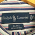ラルフローレン RALPH LAUREN 90S BLAKE ポニー刺繍 バンドカラー マルチストライプ L/S シャツ メンズ import:XL
