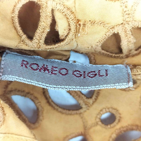 romeo gigli レース カットワーク ブラウス レディース 9T