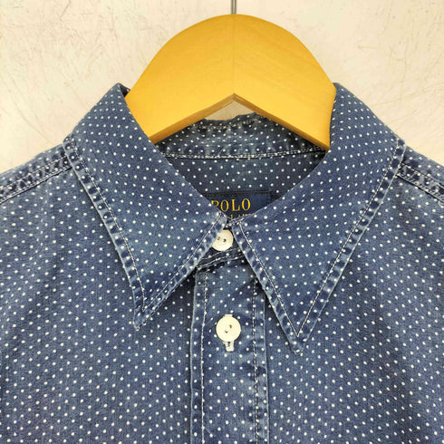 ポロラルフローレン POLO RALPH LAUREN ドット柄 L/Sシャツ レディース JPN:4