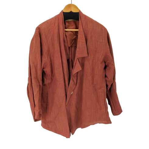 ヨーガンレール Jurgen Lehl シェルボタン ストライプ テーラードジャケット レディース JPN:M