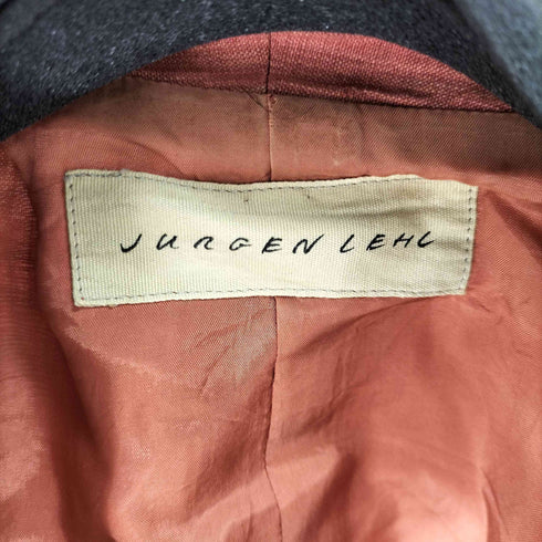 ヨーガンレール Jurgen Lehl シェルボタン ストライプ テーラードジャケット レディース JPN:M