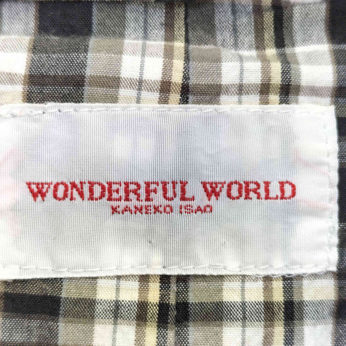 カネコイサオ KANEKO ISAO 裏地チェック ピコフリル レイヤードフード ロングコート レディース