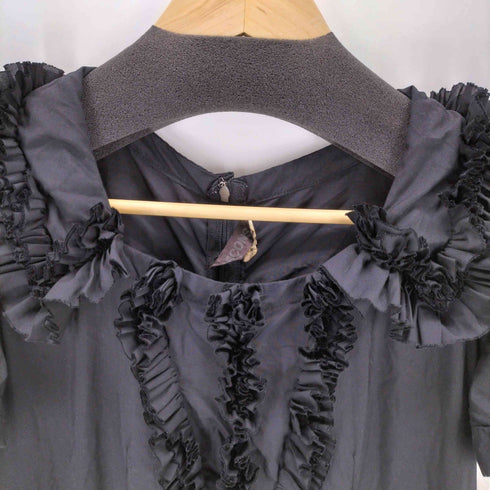 コムデギャルソン COMME des GARCONS 14SS フリル半袖ワンピース レディース JPN:XS