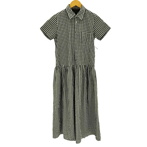 トリココムデギャルソン tricot COMME des GARCONS ギンガムチェックS/Sシャツワンピース レディース